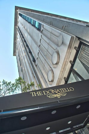 Majoituspaikan julkisivu