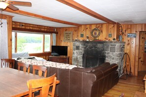 Interior - Waterfront House on Winnipesaukee w Private Dock , Sleeps 11 & Dogs Welcome! (Moultonborough)