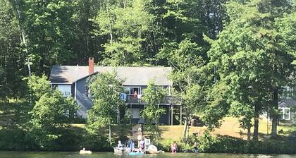 Frente al lago Winnipesaukee