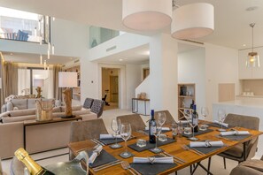 Villa, Private Pool | Living area | Flat-screen TV