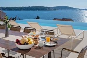 Terrace/patio - Luxury Villa Carpe Diem Paradise (Rogoznica)