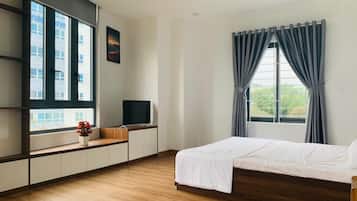 Apartment, 1 Schlafzimmer | 1 Schlafzimmer, Minibar, Schreibtisch, schallisolierte Zimmer