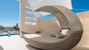 Terrace/patio - Luxury Villa Cinderella with Swimming Pool (Primosten)