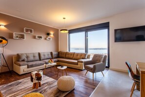 Luxury Villa | Living area | Flat-screen TV - Luxury Villa Grand View (Kastela)