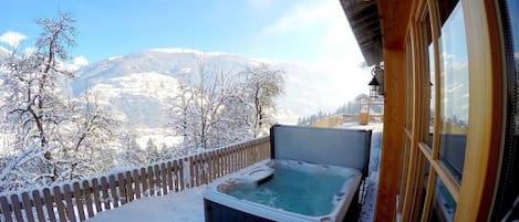 Baignoire à remous extérieure