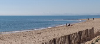 NEW! Comfortable villa 500m from the beach, Air conditioning, WIFI, residence with swimming pool