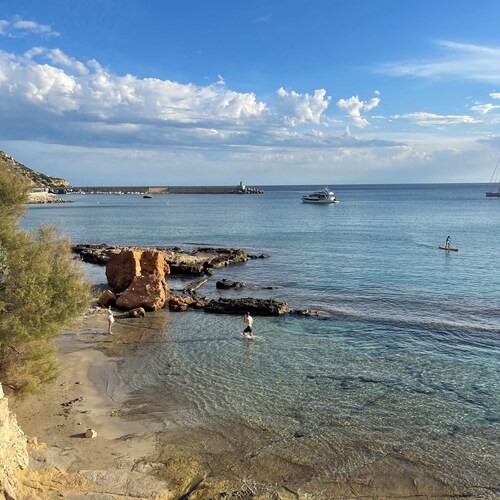 HOUSE BETWEEN SEA & MOUNTAIN IN A SMALL VILLAGE IN THE MIDDLE OF ORANGE TREES