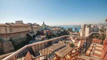 Habitación doble panorámica | Terraza o patio