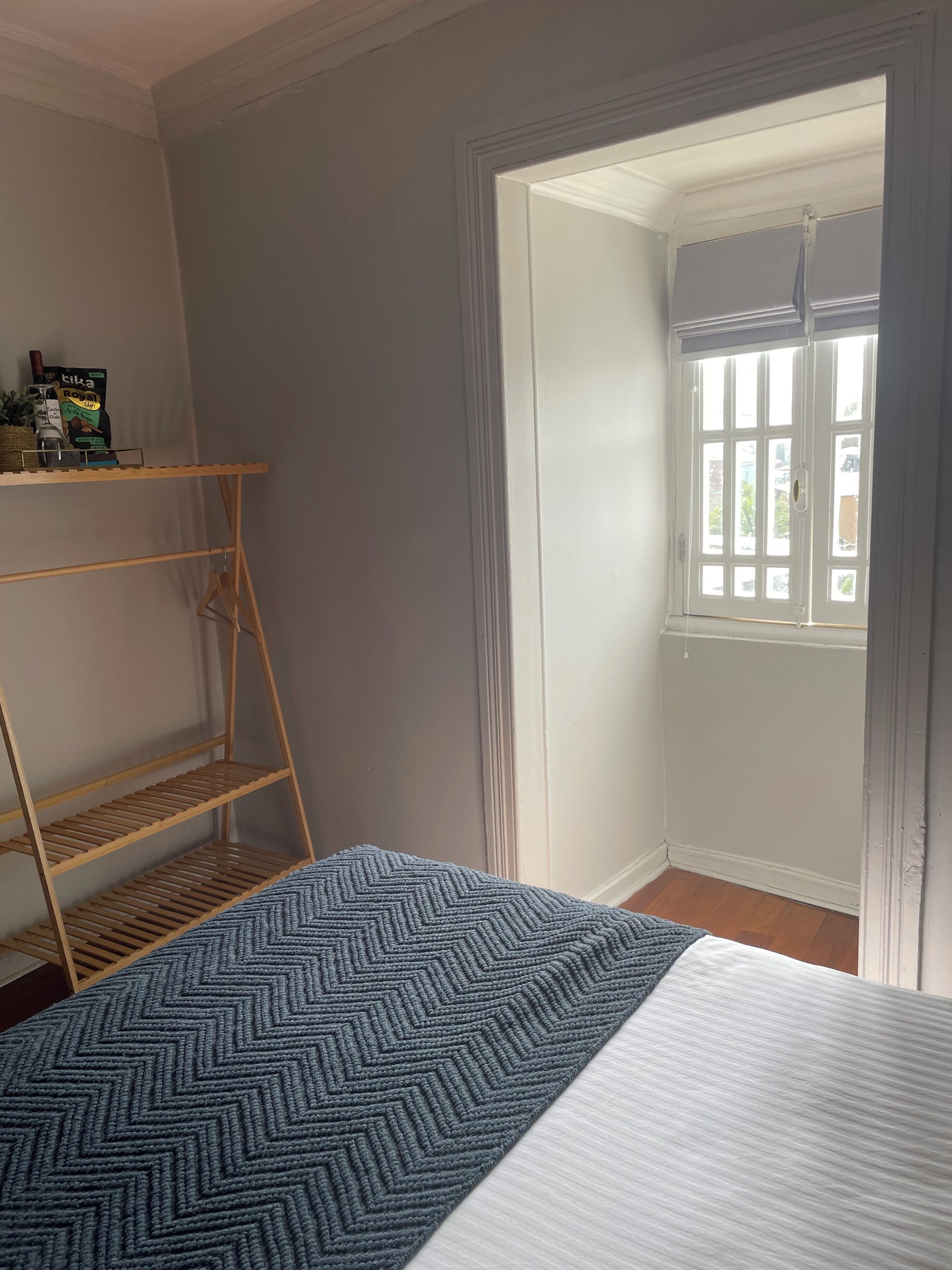 Caja de seguridad en la habitación y cortinas blackout 