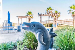 Overnattingsstedets uteområder