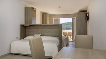 Superior Studio, Sea View (Studio 30 m2 4 personnes Vue Mer) | Free cribs/infant beds, wheelchair access