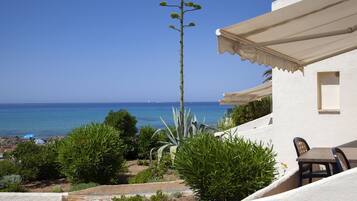 Vue sur la plage/l’océan