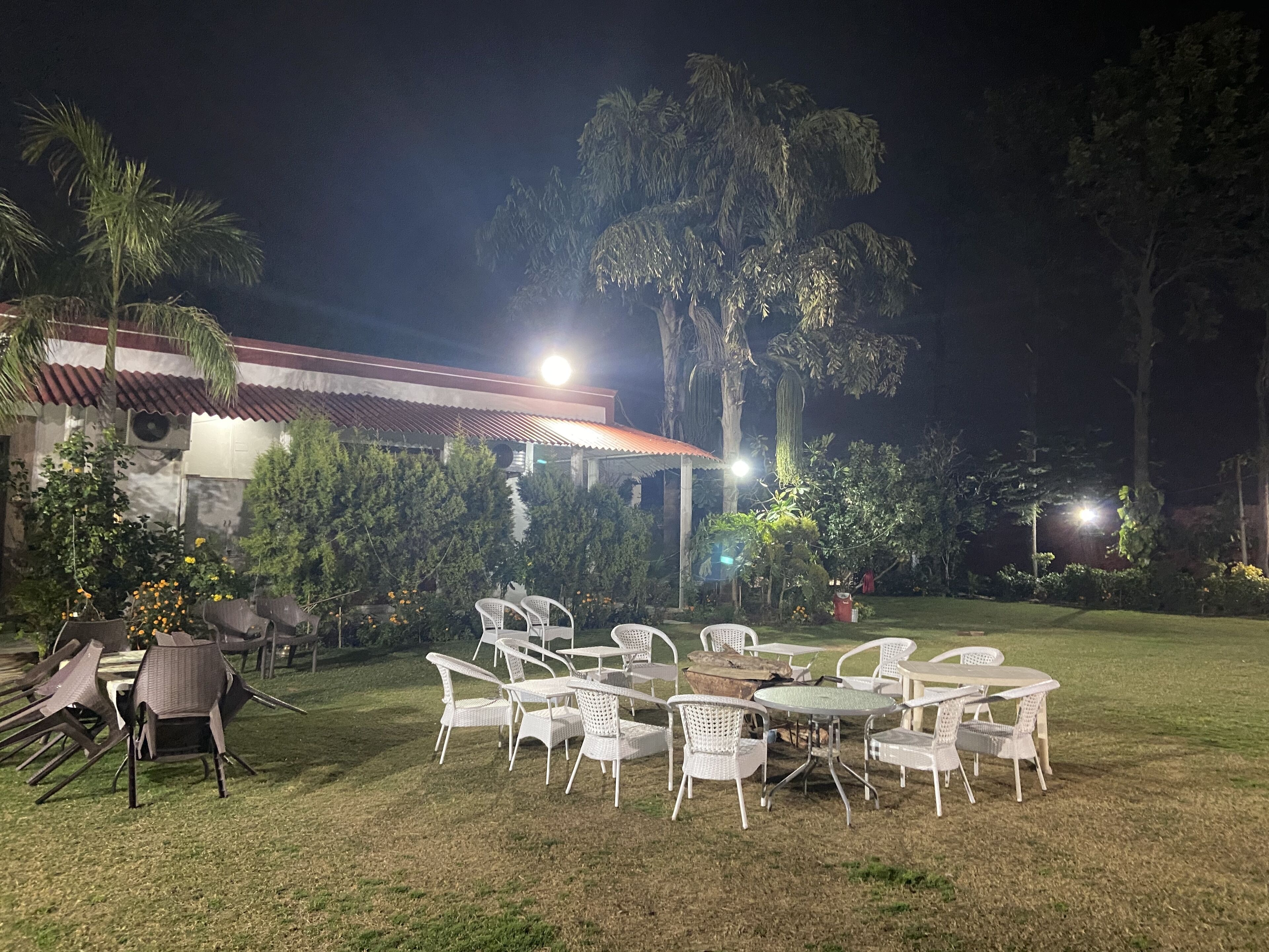 Udendørs spisemuligheder