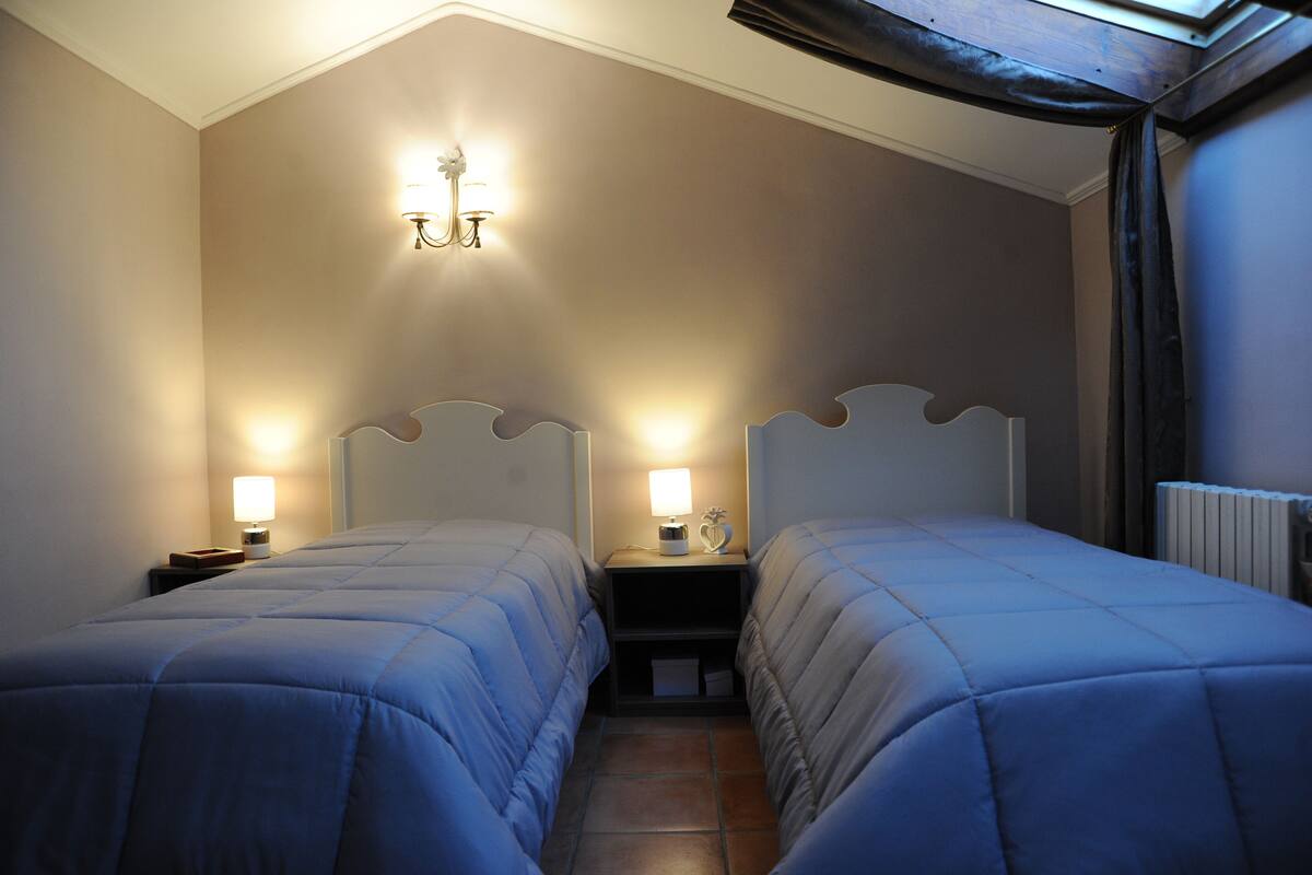 Deluxe-Zweibettzimmer | Bettwäsche aus ägyptischer Baumwolle, hochwertige Bettwaren