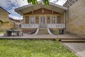 Terrace/patio - L'Arcachonnaise, Magnifique maison avec grand jardin (Bordeaux)