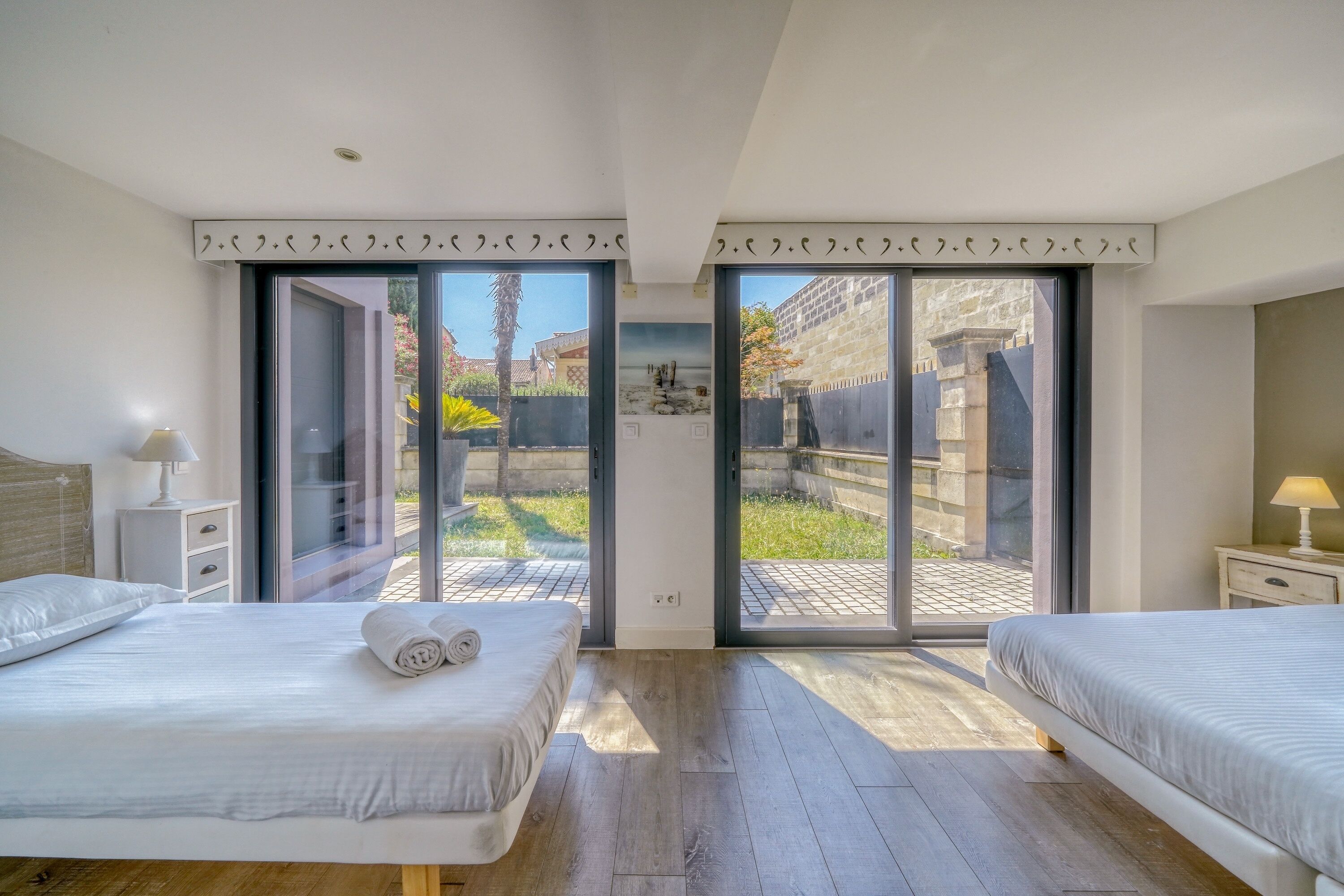 2 habitaciones, wifi gratis y ropa de cama 