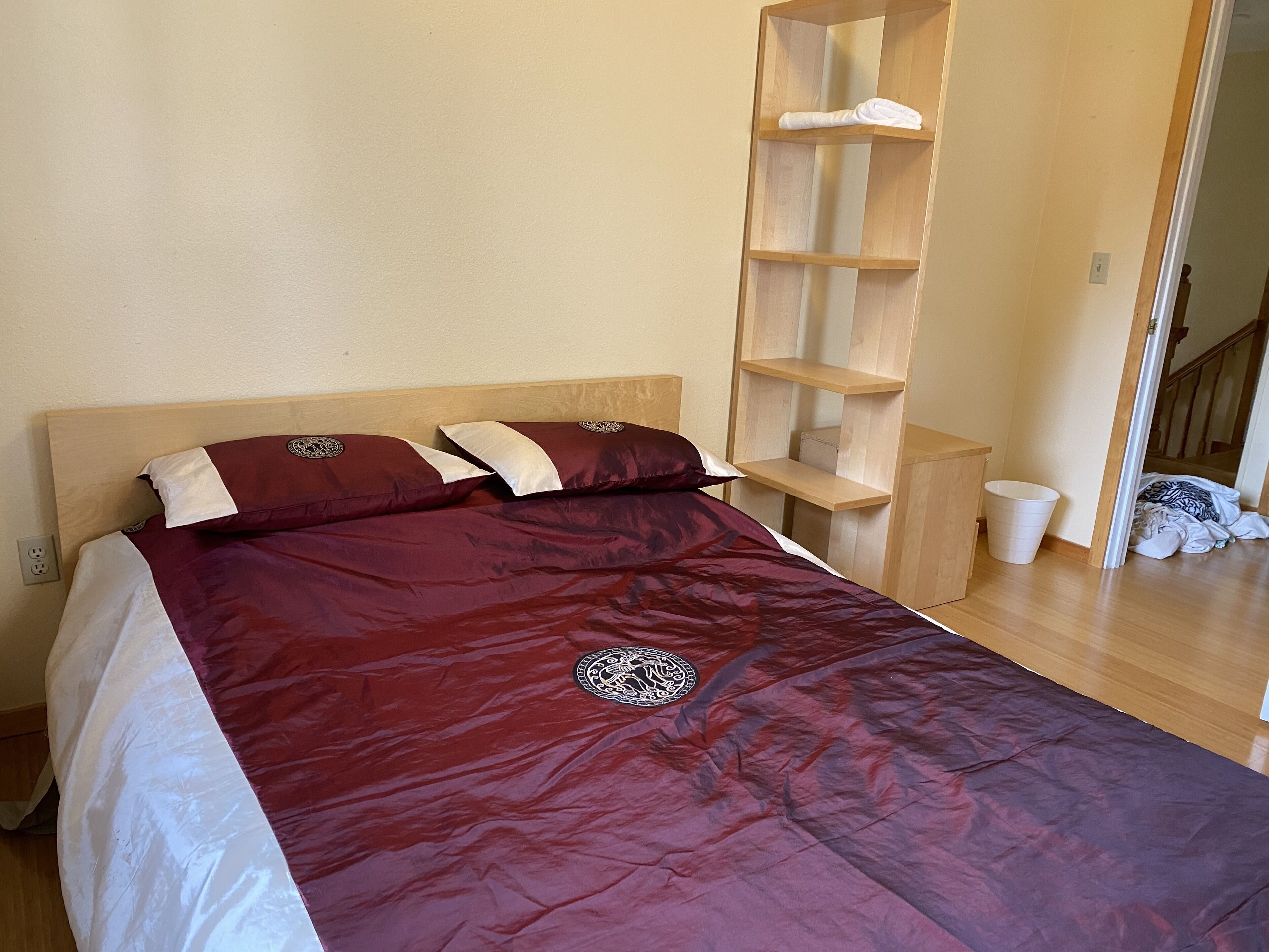 A room in a house in a quiet Kirkland neighborhood