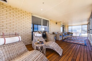 Terrace/patio - River View Retreat - Ocean  and River Views (Guilderton)