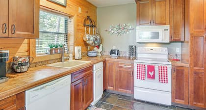 Hillside Cabin on 43 Acres w/ Private Lake & View!