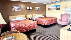 Double Room, 2 Double Beds, Smoking | Egyptian cotton sheets, premium bedding, Select Comfort beds - Relax Inn (Vinita)