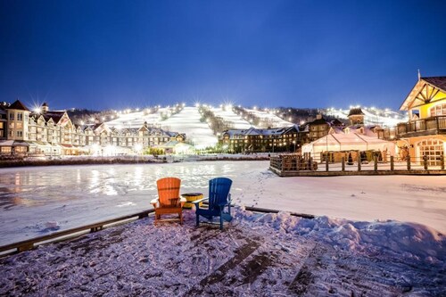 Marchez jusqu'à l'ascenseur Weider Express! Condo pour chiens avec piscine partagée et bain à remous!