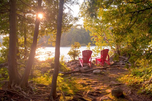 Maison avec terrasse et piscine saisonnière partagée / bain à remous ouvert toute l'année - marchez jusqu'aux ascenseurs, chiens OK!