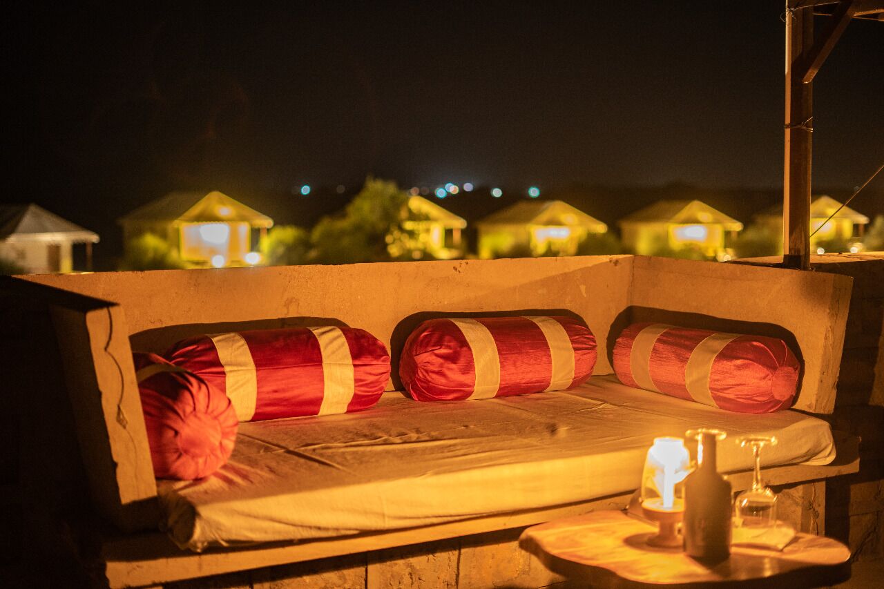 Luxury-Zelt | Terrasse/Patio