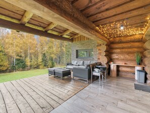 Terrace/patio - Srub Kuří by Interhome (Benesov nad Cernou)