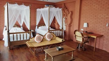 Chambre Deluxe, vue jardin | Salle de bain