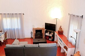 电视、壁炉