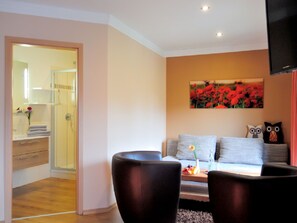 Comfort Double Room | Free WiFi, bed sheets - Pension Silberbauer (Lohberg)