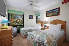 2 bedrooms, iron/ironing board, WiFi, bed sheets - Kahala 914 Tropical Garden By Suite Paradise (Koloa)