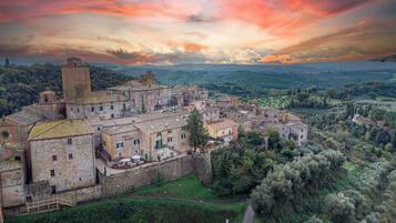 Vista des de l'allotjament