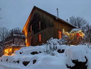 Exterior - Vast open post and beam cottage CITQ 294676 (Stoneham-et-Tewkesbury)