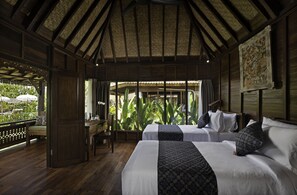 Deluxe Double or Twin Room | Individually furnished, desk, iron/ironing board, free WiFi - Green Space Villa (Ubud)