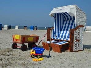 Tæt på stranden