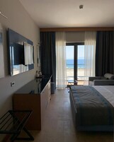 标准房, 海景 | 高档床上用品、羽绒被、Select Comfort 床、迷你吧