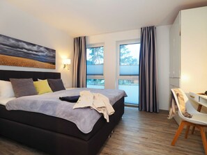 2 soveværelser, skrivebord, weekendseng, Wi-Fi