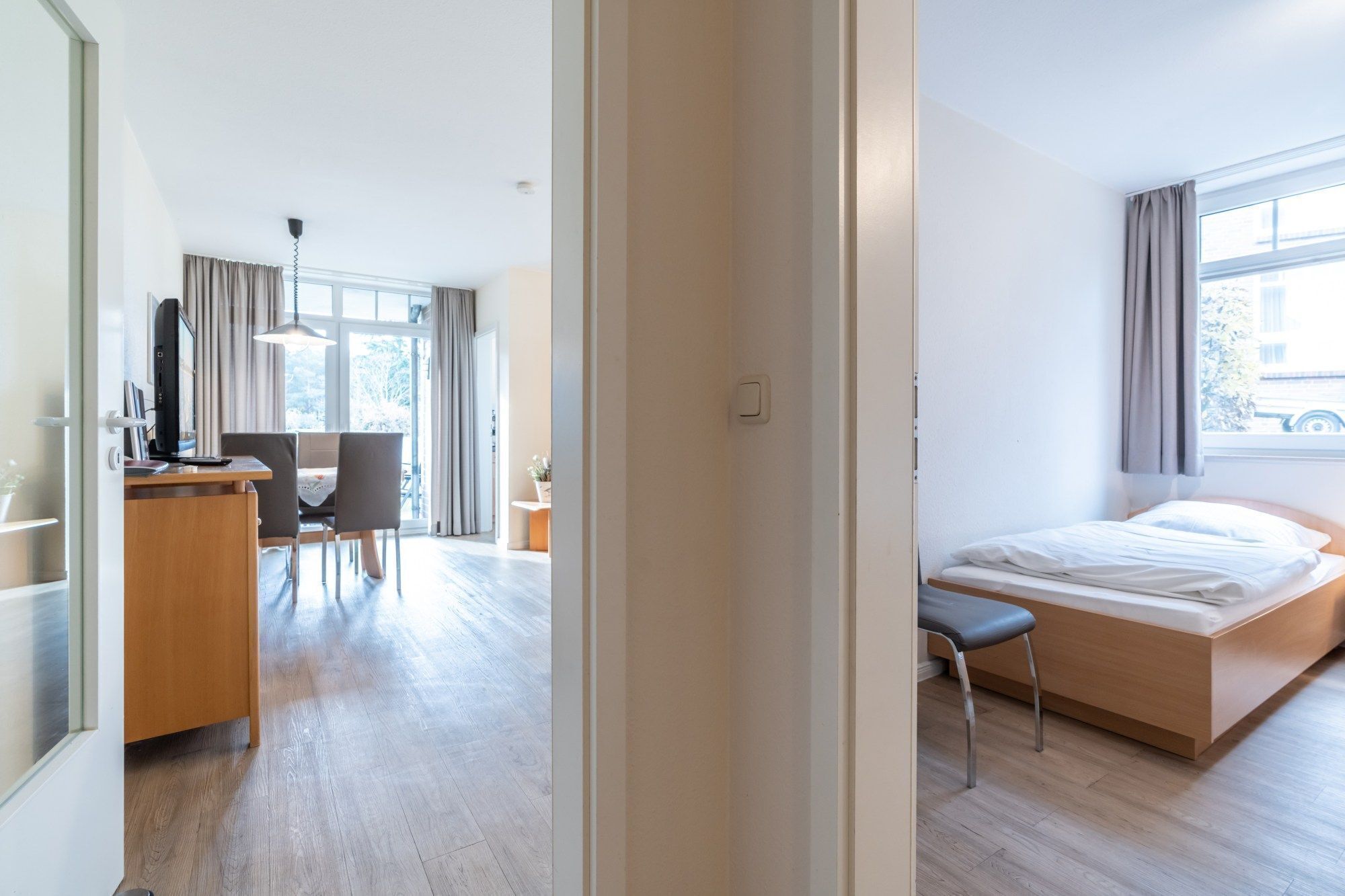 3 bedrooms, travel cot, WiFi