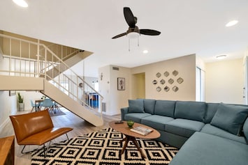 Very inviting floor plan with what you need to enjoy your stay!