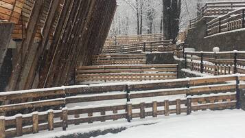 Fassade der Unterkunft