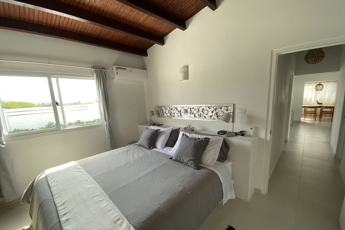 Căn hộ, có phòng tắm riêng, quang cảnh vườn (Main House) | 1 phòng ngủ, bộ trải giường bằng vải cotton Ai Cập