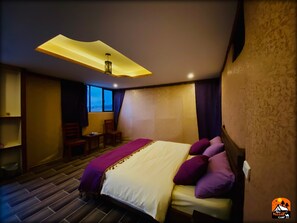 Egyptian cotton sheets, premium bedding, individually decorated - Wassaif Camp (Wadi Musa)