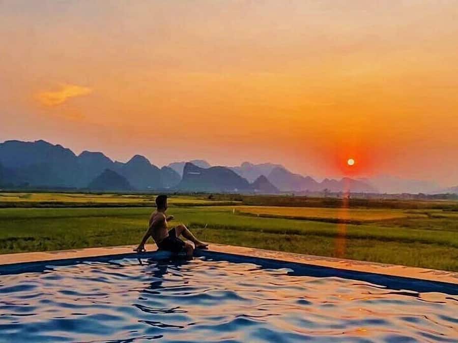 Vue sur les montagnes