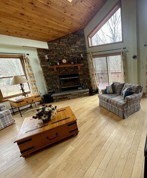 Living room panorama