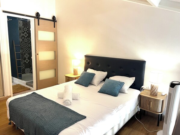1 bedroom, iron/ironing board, free WiFi, bed sheets - Cozy studio in Le Gosier 2 minutes from the beach (Le Gosier)
