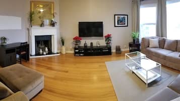 Smart TV, toys, books