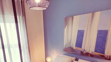 2 Schlafzimmer, Zimmersafe, BĂŒgeleisen/BĂŒgelbrett, Reisekinderbett