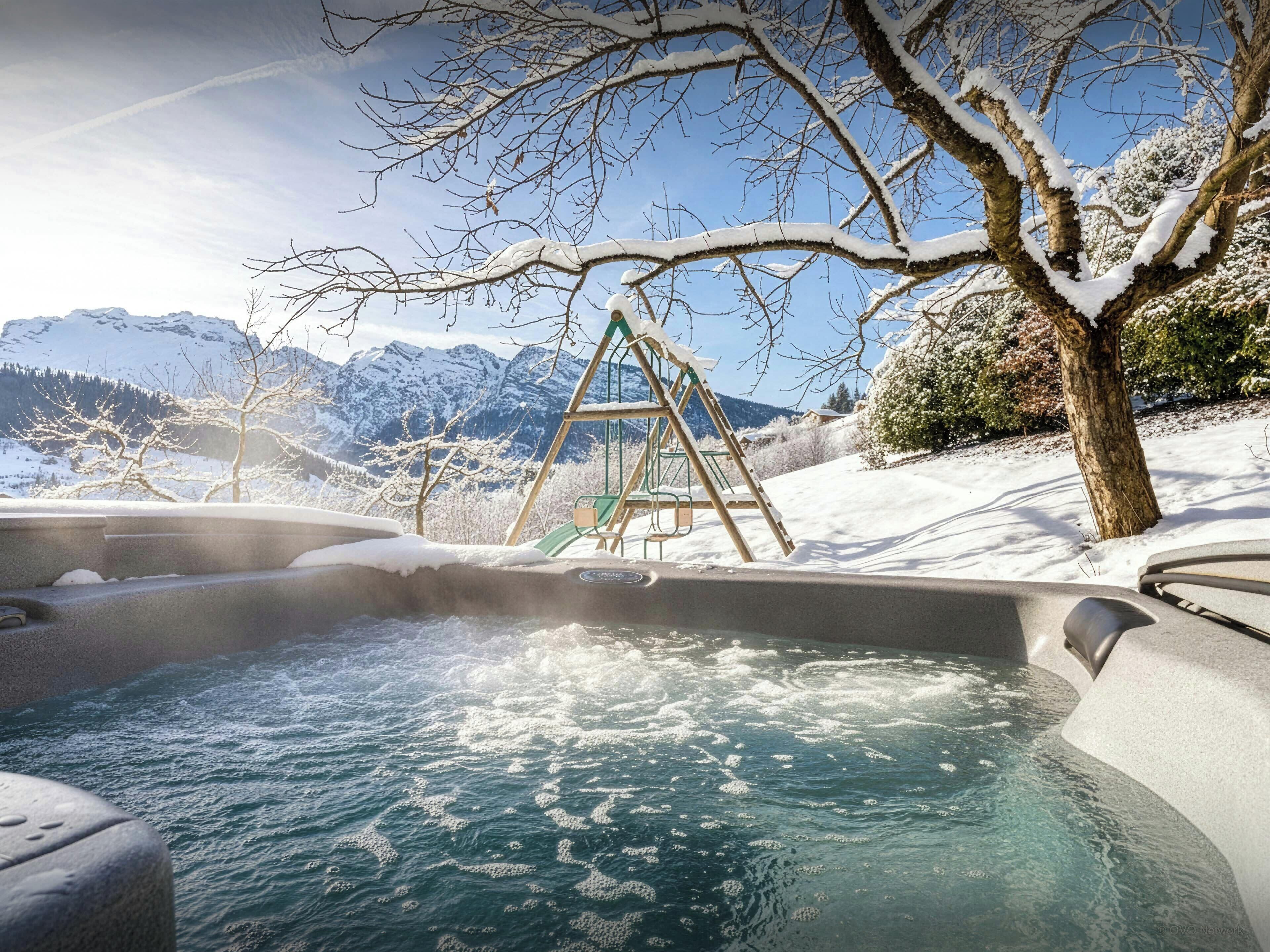 Bain à remous extérieur