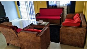 24-inch LCD TV with satellite channels, TV, MP3 dock